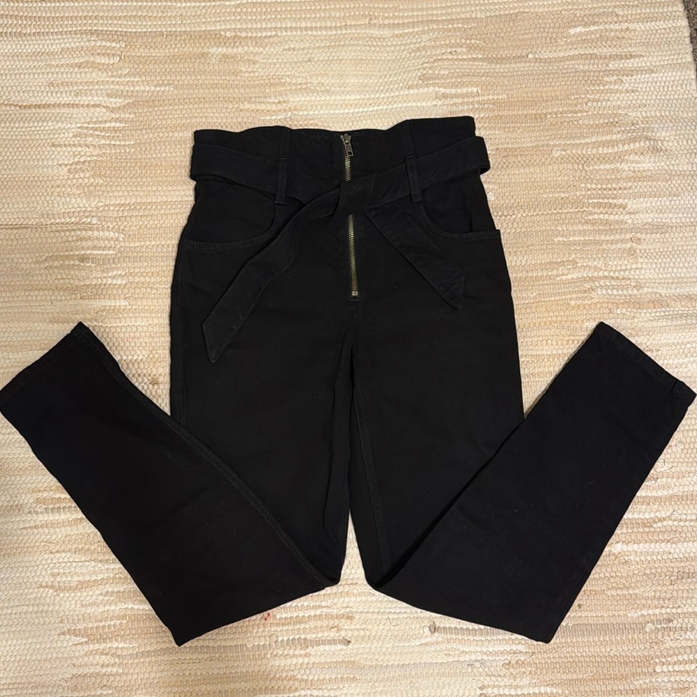 Reformation Yasmin Jeans Black 27